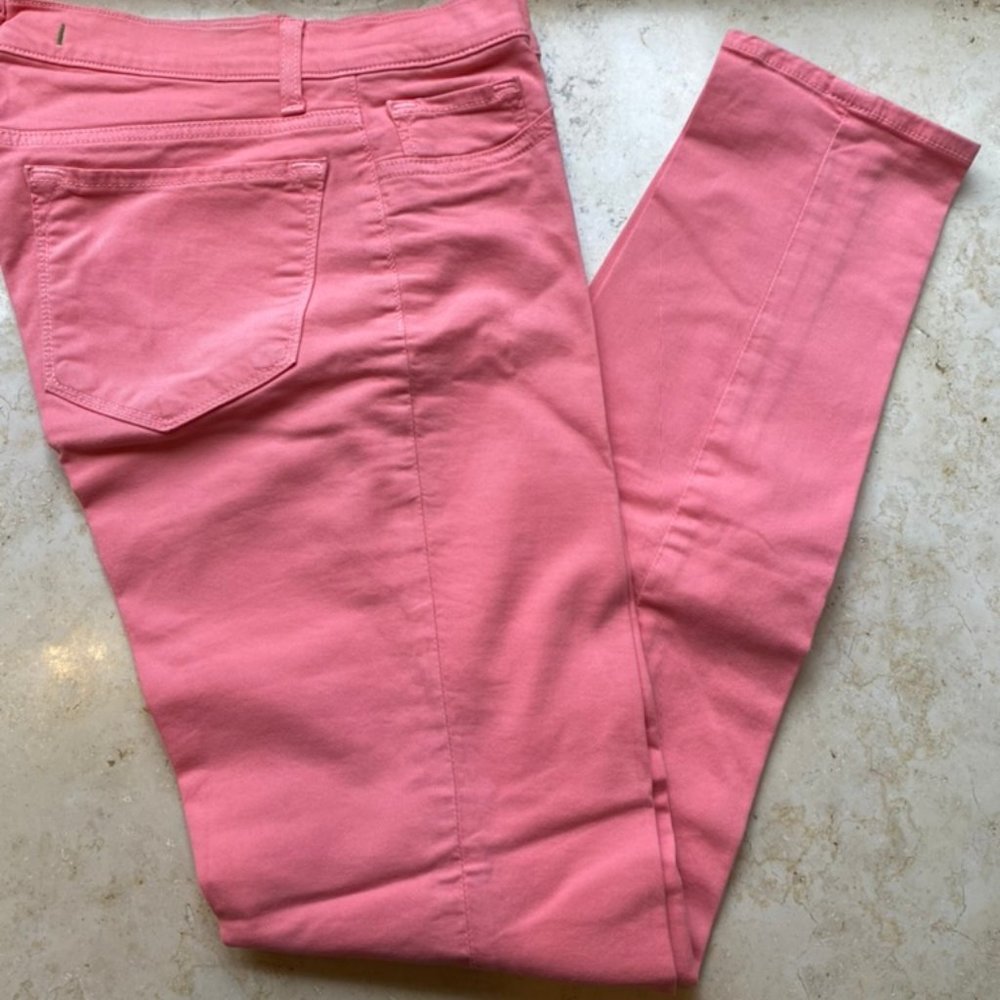 J Brand Orange Skinny Leg denim jean